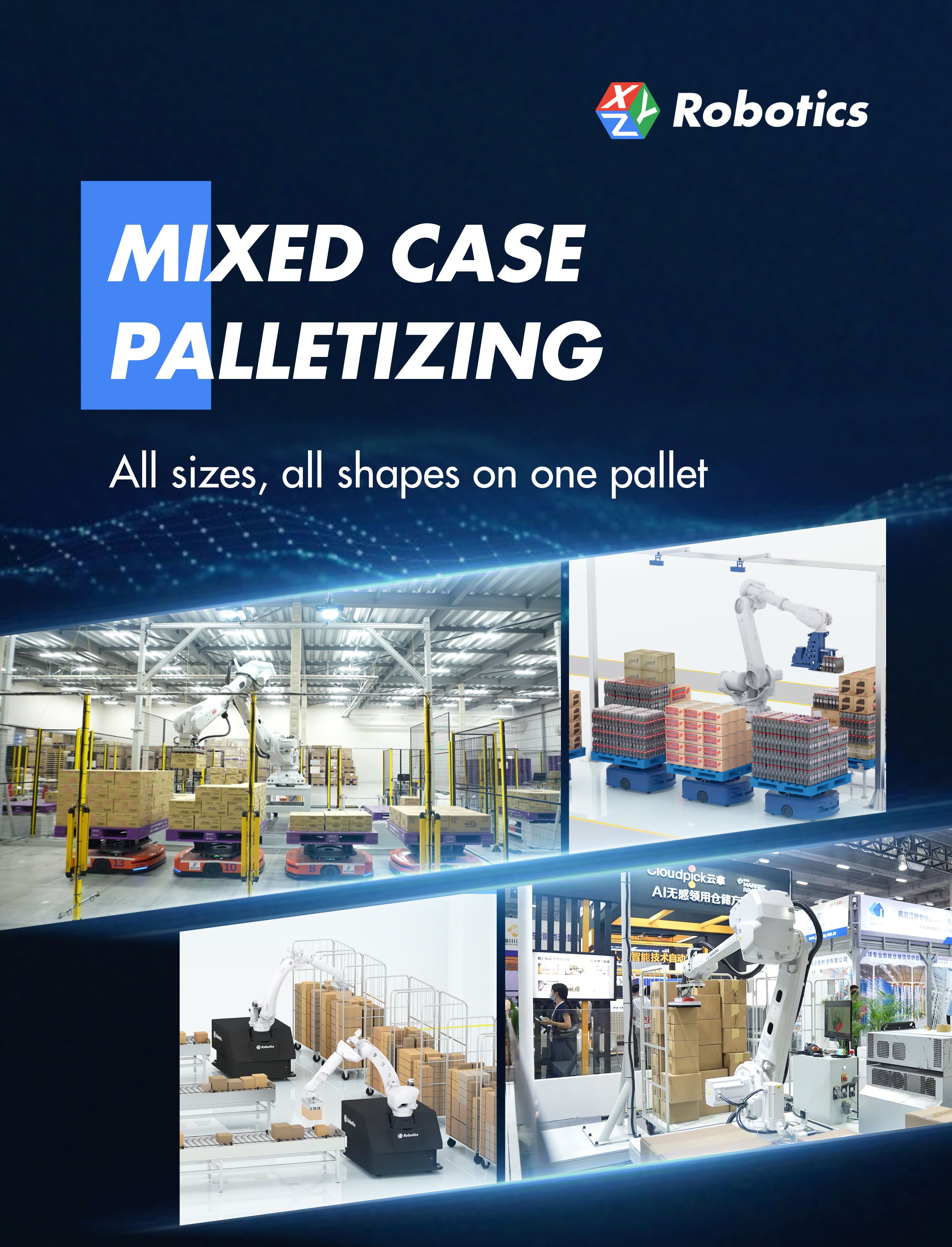 Mixed case palletizing: All sizes, all shapes on one pallet