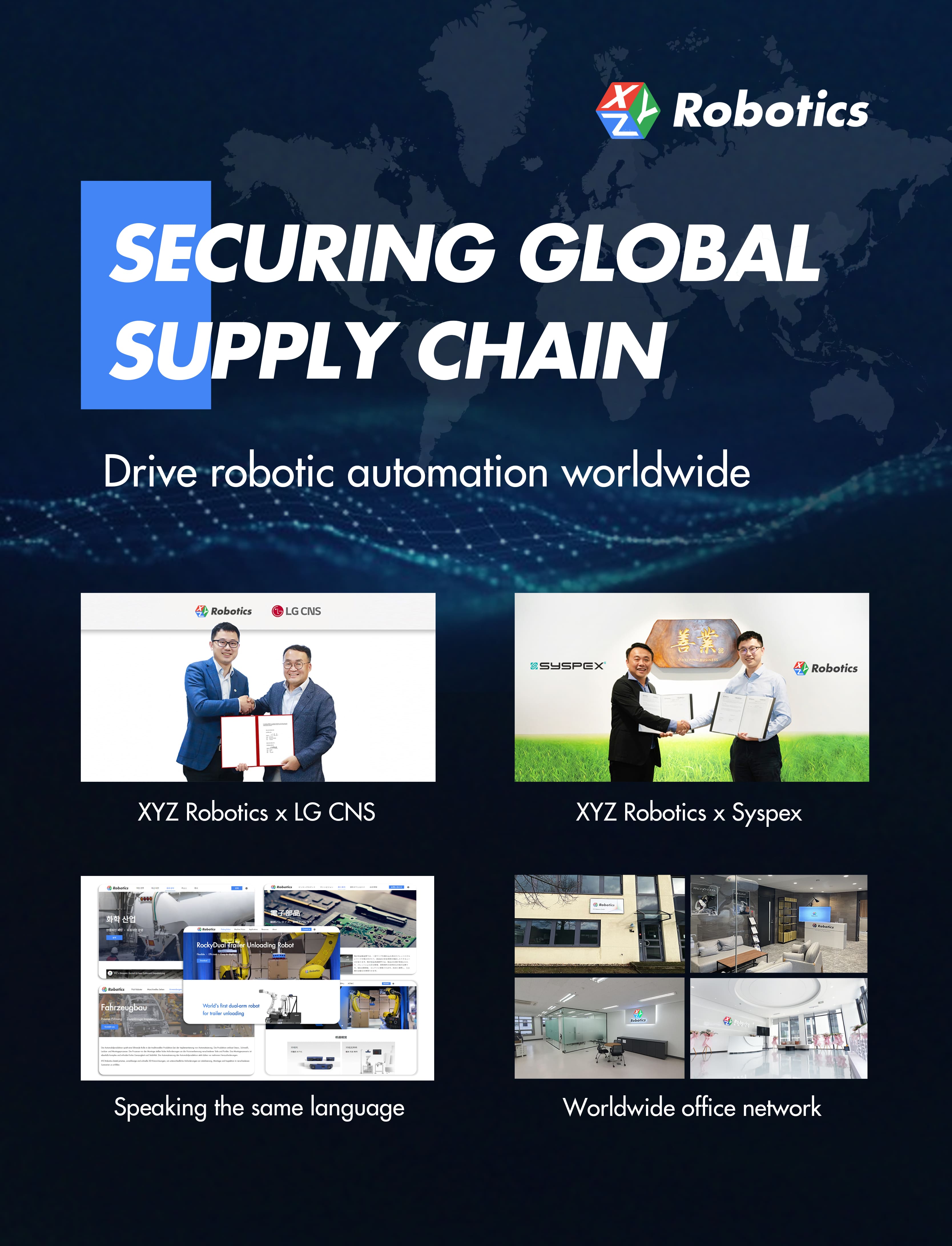 Securing global supply chain: Drive robotic automation worldwide
